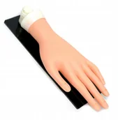 Sztuczne paznokcie i akcesoria - Ręka dłoń kosmetyczna ćwiczebna do ćwiczeń F03 - miniaturka - grafika 1