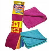 Ściereczki, gąbki, czyściki - Spontex Ściereczka mikrofibra komplet 5 x 36x38 cm - miniaturka - grafika 1