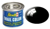 Modele do sklejania - Revell Email Color 07 Black Gloss 14ml - miniaturka - grafika 1