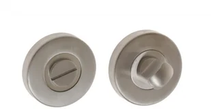 Metalbud Szyld drzwiowy okrągły WC stal nierdzewna - Klamki - miniaturka - grafika 2