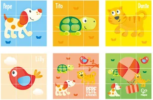 HaPe Klocki puzzle przyjaźni - Klocki - miniaturka - grafika 9
