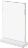 Akcesoria do reklamy - Stojak informacyjny typu T A5 pionowo TA5PWHITE - miniaturka - grafika 1