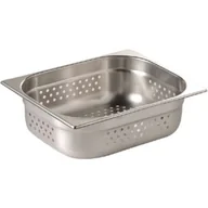 Formy do ciast - Vogue k844 perforowana Gastronorm 1/2 pojemnik ze stali nierdzewnej, 65 MM wysokości, pojemność 4 L K844 - miniaturka - grafika 1