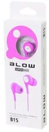 Słuchawki - Blow B-15 Różowy - miniaturka - grafika 1