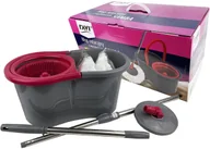 Miotły, szufle, mopy - Ravi Mop obrotowy rotacyjny wiadro Samba NEW 2 wkłady Samba new - miniaturka - grafika 1