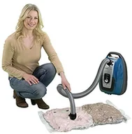 Akcesoria i części AGD - Wenko worek próżniowy zestaw 6-częściowy, polietylen, przezroczysty, 9.5 x 19 x 31 cm 52630100 - miniaturka - grafika 1