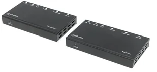 Manhattan Extender HDMI HDBaseT po skrętce Cat6/6a/7 4K UHD do 40m z IR PoC 207638 - Przełączniki KVM - miniaturka - grafika 3