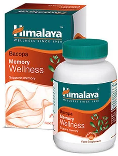 HIMALAYA Bacopa Memory Wellness 60vegcaps - Witaminy i minerały dla sportowców - miniaturka - grafika 3