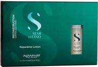 Serum do włosów - Alfaparf Alfaparf Semi Di Lino RECONSTRUCTION lotion regenerujący włosy, ampułki 6x13ml - miniaturka - grafika 1