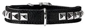 Obroże dla kotów - Hunter Rocky Petit obroża dla psa, bydlęca skóra nappa, czarny - miniaturka - grafika 1