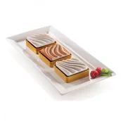 Formy do ciast - Silikomart Tartedecor Kit Mini Tarte Sand 6 Szt Czarne Formy Pierścienie Do Pieczenia Tarty Plastikowe - miniaturka - grafika 1