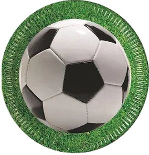 Procos Talerzyki papierowe "Kokliko Football Party", Procos, 23 cm, 8 szt 86868 - Naczynia i sztućce jednorazowe - miniaturka - grafika 2