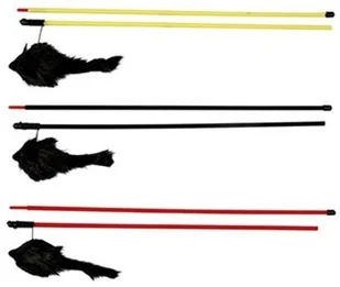 Trixie Wędka z myszką 100 cm [TX-4103] 2554 - Zabawki dla kotów - miniaturka - grafika 5