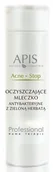 Mleczka do demakijażu - APIS Professional Apis home mleczko acne - stop oczyszczające z zieloną herbatą 200ml 7152 - miniaturka - grafika 1