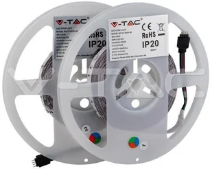 v-tac Taśma LED V-TAC Zestaw RGB SMD5050 2x5mb Pilot Sterownik Zasilacz VT-5050-300 RGB 500lm - Taśmy LED - miniaturka - grafika 3