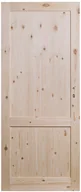 Drzwi wewnętrzne - Kornik Kornik Skrzydło drzwiowe Duo Szpros sosna 80L - miniaturka - grafika 1