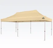 Pawilony ogrodowe - BRIMO Namiot imrezowy 3x6m - bez 3 ścian - Beżowy - miniaturka - grafika 1