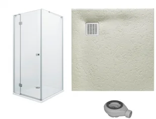 Roca Metropolis 90x90 AMP3409012M+AMP3509012M+AP033843 - Kabiny prysznicowe - miniaturka - grafika 2