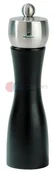 Młynki do soli i pieprzu - Peugeot Młynek do soli z drewna i stali nierdzewnej czarny mat 200 h PG-17163 PG-17163 - miniaturka - grafika 1