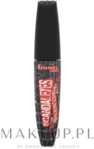 Rimmel ScandalEyes Rockin Curves pogrubiający tusz do rzęs odcień 003 Extreme Black 12 ml - Tusze do rzęs - miniaturka - grafika 3
