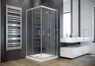 Kabiny prysznicowe - Besco Modern 185 90x90 przejrzyste MK90185C - miniaturka - grafika 1