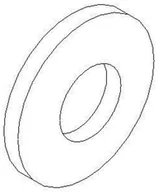 Rozdzielnie elektryczne - Eaton Washer 8mm 220J1583 - miniaturka - grafika 1