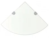 Półki do salonu - Półka narożna ze szkła hartowanego H6-R29 - miniaturka - grafika 1