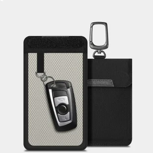 Spigen Antykradzieżowe etui na kluczyk Klatka Faradaya Spigen RFID blokada sygnału Black AFA03754 - Etui na klucze - miniaturka - grafika 8