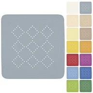 Maty antypoślizgowe - Spirella spirella 10.13388 Alaska Light Grey 55 X 55 10.13388 - miniaturka - grafika 1