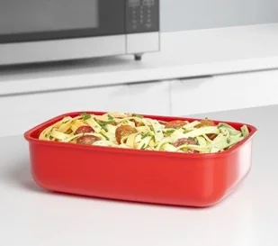 Pojemnik do żywności Sistema - Brytfanka 1.25L Rectangular Microwave - Pojemniki kuchenne - miniaturka - grafika 4