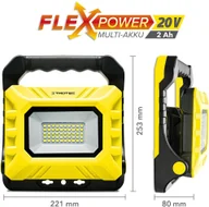 Oświetlenie warsztatowe - Micros Trotec Trotec Akumulatorowa robocza LED PWLS 15-20V - miniaturka - grafika 1