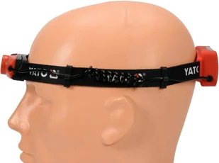 Yato LATARKA CZOŁOWA CREE XTE 500LM 3XAAA IP44 ŚWIATŁO BIAŁE NIEBIESKIE I CZERWONE - Latarki - miniaturka - grafika 4