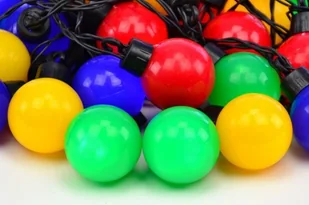 Garthen Oświetlenie - łańcuch party 40 LED kolorowe - Lampy ogrodowe - miniaturka - grafika 5