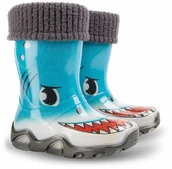 Kalosze damskie - Demar Kalosze dziecięce STORMER LUX PRINT AR (20-27) 0032AR - miniaturka - grafika 1