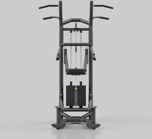 Maszyna ze stosem podciąganie ze wspomaganiem UF-009 - UpForm - Atlasy do ćwiczeń - miniaturka - grafika 4