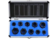 Pozostałe wyposażenie warsztatu - GEKO Zestaw nasadek do zniszczonych śrub 10el 25) - miniaturka - grafika 1