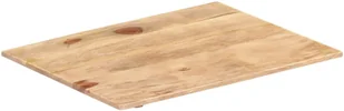 vidaXL Blat stołu, lite drewno sheesham, 15-16 mm, 60x80 cm vidaXL - Blaty meblowe i parapety okienne - miniaturka - grafika 8