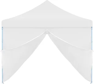 vidaXL Składany namiot z 8 ścianami bocznymi, 3 x 9 m, biały - Pawilony ogrodowe - miniaturka - grafika 9
