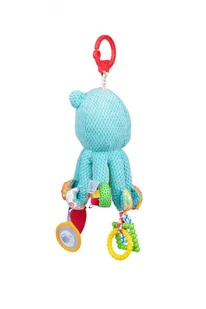 Balibazoo Zawieszka ośmiornica dzwoneczek 6O41CW 6O41CW SAM  One size - Grzechotki dla dzieci - miniaturka - grafika 2