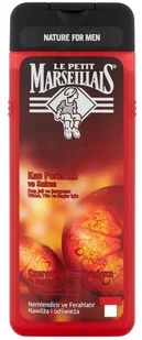 Le Petit Marseillais Le Petit Marseillais Nature For Men żel pod prysznic 3w1 Czerwona Pomarańcza & Szafran 400ml - Żele pod prysznic dla mężczyzn - miniaturka - grafika 3