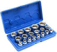 Zestawy narzędziowe - Zestaw Kluczy Nasadek 1/2'' Nasadki Spline 8-32mm - miniaturka - grafika 1