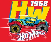 Ręczniki - Magiczny ręcznik dziecięcy Hot Wheels 196, 30 x 30 cm - miniaturka - grafika 1