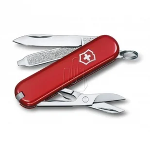 Victorinox Scyzoryk Classic SD czerwony 58 mm PBS Connect Polska LETNIA WYPRZEDAŻ DO 80% - Zestawy sztućców - miniaturka - grafika 4