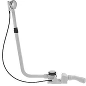 Nogi i stelaże do wanien - Duravit Zestaw odpływowo-przelewowy 790217000001000 790217000001000 - miniaturka - grafika 1