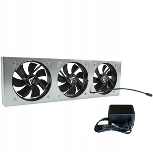 Kratki.pl PRZYŁĄCZE DO 170X490 Z WENTYLATORAMI P49/W3 - Akcesoria kominkowe - miniaturka - grafika 2