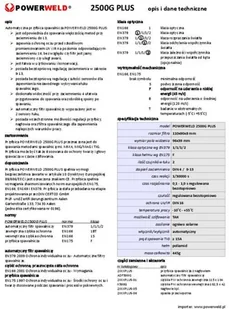 POWERWELD PRZYŁBICA AUTOMATYCZNA 2500 G+ MAS PRZ 2500 - Akcesoria spawalnicze - miniaturka - grafika 6