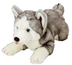 Suki piesek - Husky 35 cm 12057 - Maskotki i pluszaki - miniaturka - grafika 2