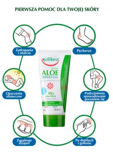 EQUILIBRA EQUILIBRA ALOE DERMO-GEL 150ML EQ140 - Żele do mycia twarzy - miniaturka - grafika 8