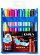Pozostałe akcesoria dla plastyków - Lyra Fineliner, wielokolorowa, 16.5 x 1.2 x 16 cm, 12-jednostek 6771120 - miniaturka - grafika 1