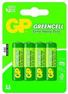 GP Greencell cynkowo-węglowa AA R6 1.5V 4szt 15G-U4 - Baterie i akcesoria - miniaturka - grafika 3